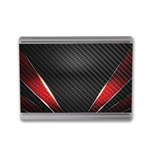 Image of MightySkins Carbon Fiber Skin Compatible with Microsoft Surface Laptop Go 3 (2023) Full Wrap Kit - Hex Rays | Protective, Durable Textured Carbon Fiber Finish | Made in The USA