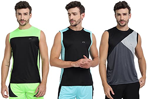 Image of FTX Men's Solid Regular Fit T-Shirt