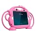 Produktbild CHIN FAI für Ipad Mini 5/4/3/2/1 Hülle, doppelseitige Monkey Cartoon Shockproof Silicone Tablet Schutzhülle, mehrere Betrachtungswinkel Freistehende Hülle für Apple 7.9 Zoll IPad Mini 1/2/3/4/5(Rosa)