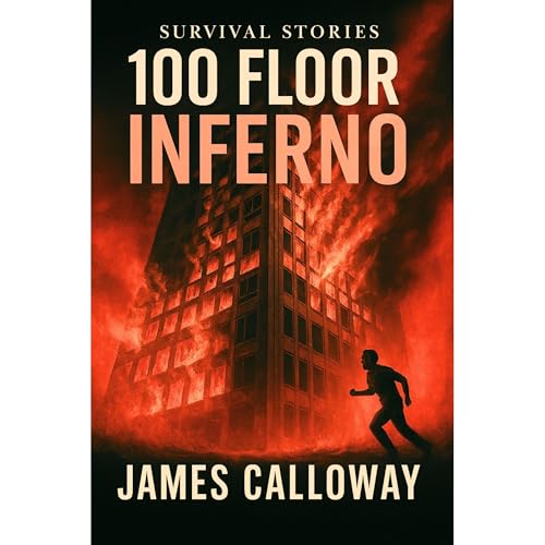 SURVIVAL STORIES - 100 Floor Inferno Audiolibro Por James Calloway arte de portada