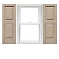Mid America Raised Panel Vinyl Shutters (1 Pair) - 14.75 x 71 023 Wicker