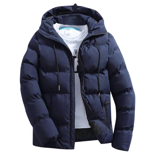 中綿ジャケット メンズ ダウンジャケット ダウンコート メンズ 冬服 アウトドア ユニセックス 軽量 厚手 立ち襟 ダウン中綿 防寒 防風 アウター 軽量 暖かい アウター 男女兼用 海軍M