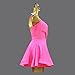 ONUYGCFH Fringe Latin Dance Competition Dresses Women's Professional Tango Dancing Outfit Performance Costume for Samba,Pink,L