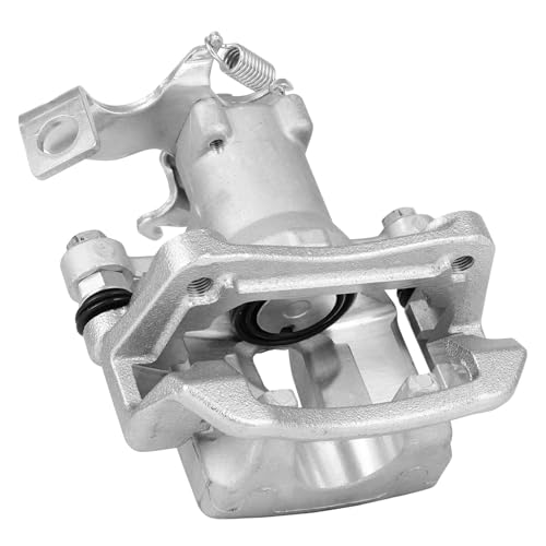Image of Detroit Axle - Pair Rear Brake Calipers for Hyundai Elantra GT Veloster Kia Forte Forte5 Koup [Casting #2 V34], Passenger and Driver Side Disc Brake Calipers with Bracket Replacement