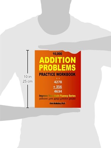 10,000 Addition Problems Practice Workbook: Improve Your Math Fluency Series - Image 3