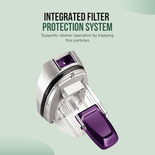 Image of Replacement Dirt Tank Cover Assembly with Filter for Bissell CrossWave Wet /Dry Vac 2306 Series OEM # 1614240