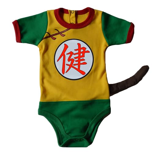 Image of Anime Baby Clothes, Infant Romper Cosplay Cartoon Outfit