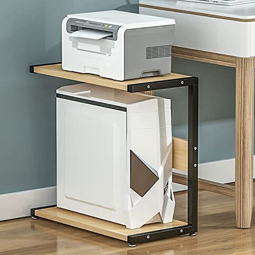 SUNCN CPUスタンド PCスタンド PC収納ボックス PCワゴン PCカート 収納カート 足元収納 デスクトップ用 台車 熱対策 ほこり対策 掃除がラク 家庭用 オフィス用