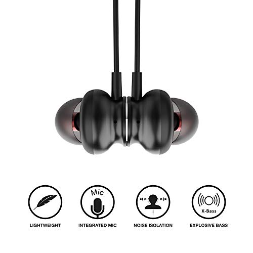 Image of FLiX (Beetel Tone 120 Wired in Ear Earphones with Mic (Black)