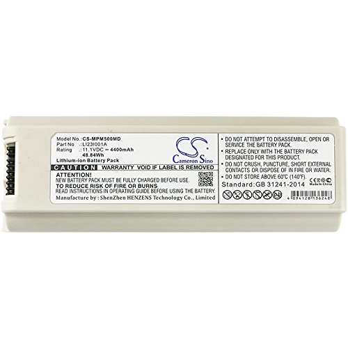 FITHOOD Battery Replacement for MINDRAY Echographe M5, Echographe M5T, Echographe M7, Echographe M9, M5, M5T, M7, M9 Part NO 2108-30-66176, LI23I001A M9 Ultrasound System M7 Ultrasound System