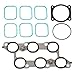 Upper Intake Manifold Gasket Compatible with Chevy Camaro Caprice Colorado Impala Cadillac ATS CTS SRX XTS GMC Acadia Buick Enclave GMC Canyon Acadia Terrain 3.6L, MS972401 MS19932 Intake Gasket