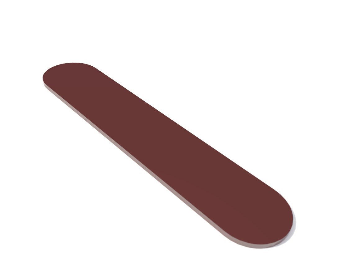 Martellato CHASIL27 Silicone Eclair Chablon Decoration Sheet, 125 x 25 mm, Multicoloured