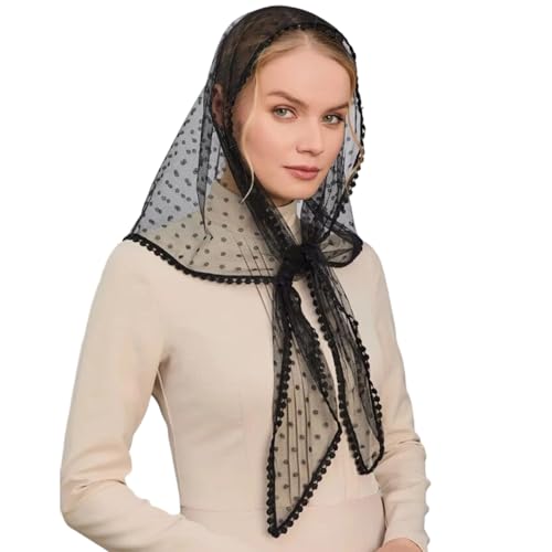 Voile de tête en dentelle, écharpe respirante et couvre-chef de mariage