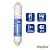 Whirlpool Inline Water Filter WHKF-IMTO, 1/4" Quick Connect Fits Refrigerator, Ice Maker, NSF/ANSI 42 Certified Reduces Chlorine Taste & Odor for Drinking Water and Filtered Ice, 6 Month Filter Life