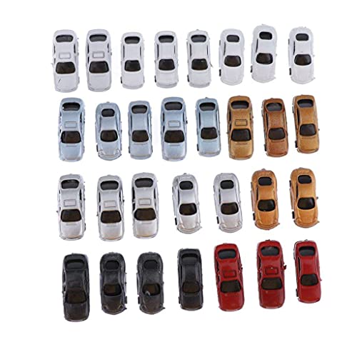 Generic 1: 200 schaal auto landschap zand design accessoires 60 stuks verpakking - Afbeelding 8