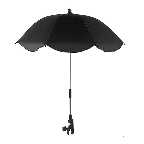 Sombrilla universal UV para cochecito, sombrilla universal para cochecitos y paraguas con clip para cochecito, sombrilla con abrazadera de fijación disponible en Yaxa Colombia