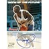 Topps Malick Badiane Autographed Basketball Card (Houston Rockets) 2003 Bowman Signs Of The Future #Sfa-Mba Rookie - Basketball Autographed Cards
