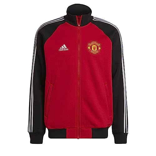 adidas Manchester United Tiro 21 Anthem Jacket Men's, Red, Size S