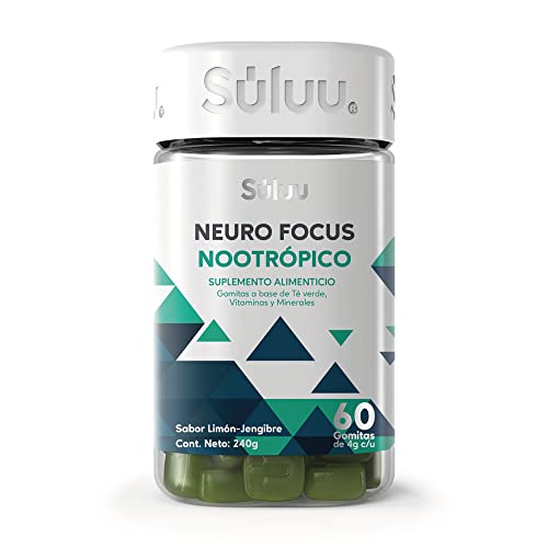 vitaminas para el cerebro y la memoria gnc Marca Suluu