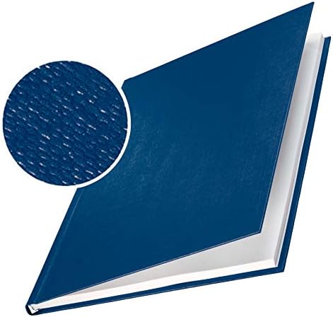 Leitz impressBinding Book Binding Cover A4 14 mm Hard, Burgundy, Pack of 1 Each 140 Sheets