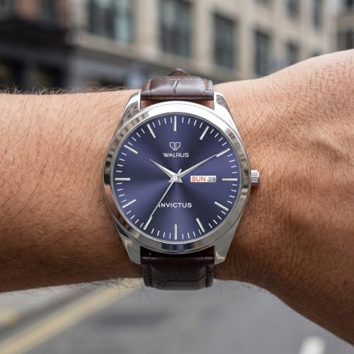 Image of Walrus INC Series Men's Analog Watch - Vegan Leather Strap, Stylish & Modern Style | Perfect for Formal and Casual Wear