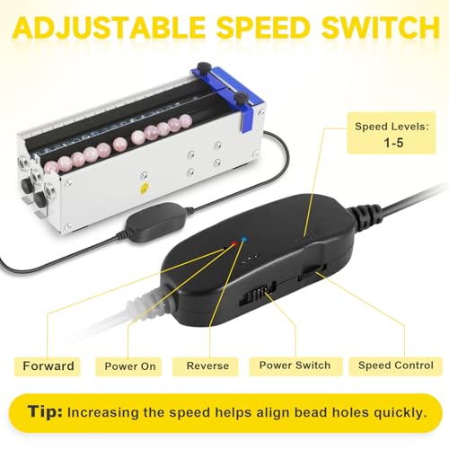 Machine à perles électriques avec alignement automatique des aiguilles - 7