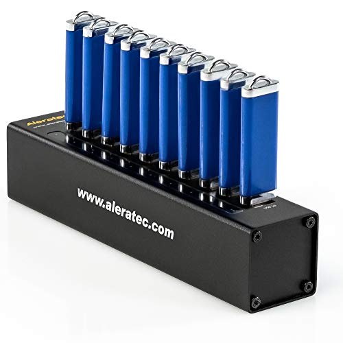Aleratec 1:10 USB 3.0 Flash Drive Duplicator Mini V2 for Windows & Mac, Black - Thumbnail 7
