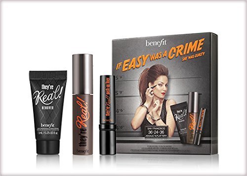 Benefit Easy Was a Crime They're Real Mascara, Liner & Remover Boxed Set
