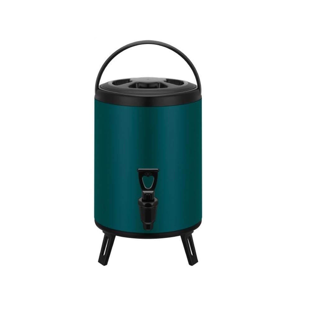 Barril de Acero Inoxidable de 6 litros para Conservación del, Apto para Aislamiento Térmico de Bebidas Calientes. Contenedor de Almacenamiento de Bebidas B