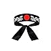 Sunrise Kitchen Supply Japanese Sushi Chef Hachimaki Karate Headband 2 Piece (Black/White Dragon)