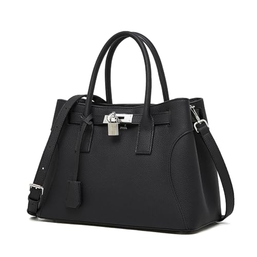 Grand tote polyvalent pour femme active en cuir véritable idéal pour le bureau et les sorties