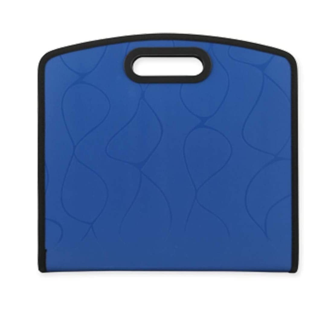Archivbox, 2pc Tragbare Orgel Tasche A4 Große Kapazität Multi-Schicht Ordner Informationen Aktentasche Student Test Papier Klassifizierung Ordner Sammelmappe(E)