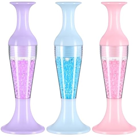 VILLCASE 3pcs Diamond Art Painting Pens, Diamond Art Pen Flower Pot Shaped Point Drill Pen Nail Point Pen Diamond Dotting Tool for Nail Art Crafts Making Cover