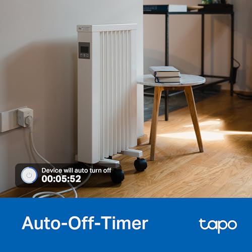 Tapo P100M Matter Steckdose, Smart Home WLAN Steckdose mit Stromzähler & Energieüberwachung, funktioniert mit Matter, Alexa & Google Home, App-Steuerung, Zeitplan, kein Hub notwendig, 10A/2300W 3