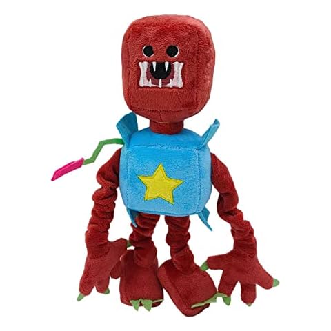 Wukesify Project Playtime Boxy Boo Plush, 2023 New Boxy Boo Plush Toy, Anime Game Plush Dolls, Cartoon Game Peripheral Dolls Red Robot, As A Birthday For Kids And Fans Cover
