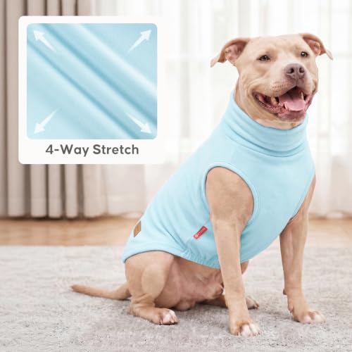 Image of KYEESE 2Pack Dog Sweater for Large Dogs Soft Pet Coats Fleece Sweatshirt