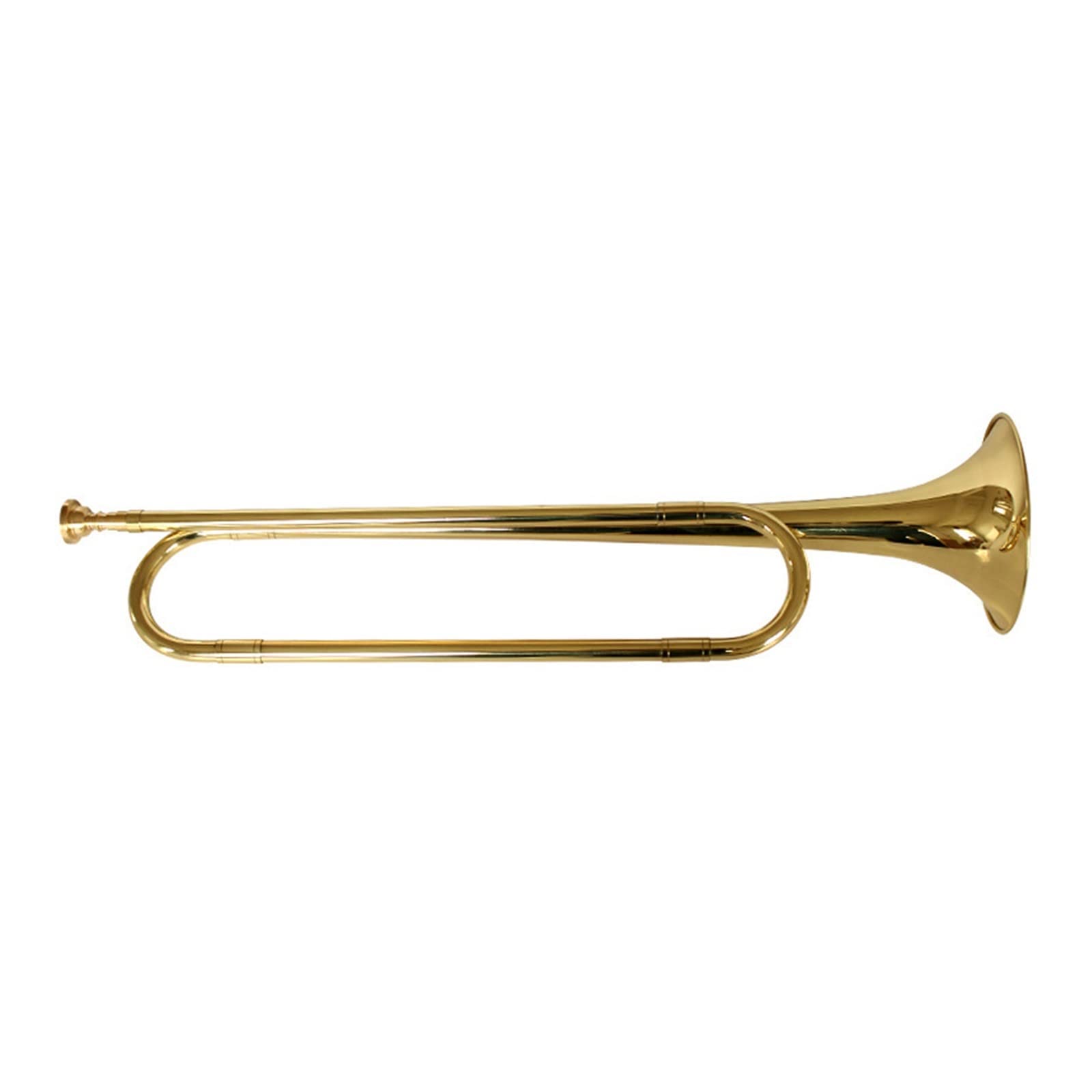 VSOLS Horn Trompete Professionelles Messinginstrument Bugle for Musical Gifts School Band Orchestra (Größe : 47cm)
