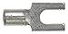 Panduit P10-8F-D Fork Terminal, Non-Insulated, 12-10 AWG, 8 Stud (Pack of 500)
