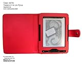 Spartechnik Rote Tasche für Trekstor 4 Ink 4ink 4.0 Hugendubel Bertelsmann Weltbild Trekstor Liro Ink TrekStor Pyrus E-Book Reader - bestes Case für Trekstor 4 - rot