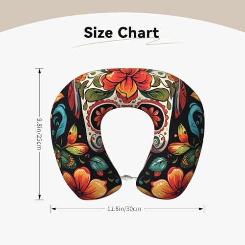 Almohada de viaje espuma viscoelástica cervical negra miniatura 4