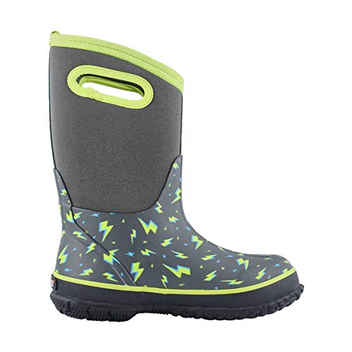 Image of BOGS unisex-child Classic High Waterproof Insulated Rubber Neoprene Rain BootSnow Boot