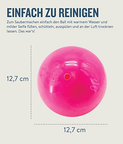 Planet Dog Orbee-Tuff Mazee - Intelligenzspielzeug für Hunde - interaktiver Snackball - Pink