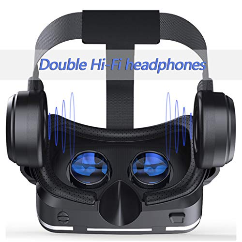 jehdhbvssjcbcsvfd スマートフォン用VRヘッドセット 3D VRメガネ バーチャルリアリティボックス の商品画像 3