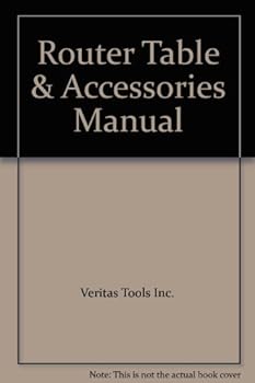 Paperback Router Table & Accessories Manual Book