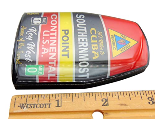 Westmon Works Southernmost Point Magnet Key West Florida Souvenir Glossy Fridge Decoration thumb #1