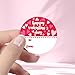 Valentine's Day Stickers for Kids, Red Heart Valentine Label Stickers, to from Valentines Labels - 40 Count