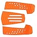 Leapiture 3 Pcs Surfboard Traction Pad Surfboard Tail Pocket Surfing Pad Surf Deck Mat Skimboard Accessories for Surf Instructors Surfboard Shapers (Orange)