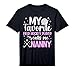 Mens My Favorite Field Hockey Player Nanny Field Hockey Nanny Performance T-Shirt