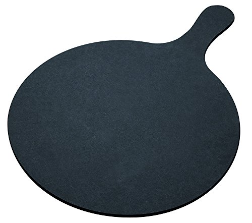 Visiodirect Planche A FLAMMENKUCHE Noire Ø280 mm