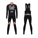 vtt bh spike  louizumify Ensemble Cycliste à Manches Longues en Coton évacuant l\'humidité avec Fermeture éclair, séchage Rapide, réflecteur et 3 Poches